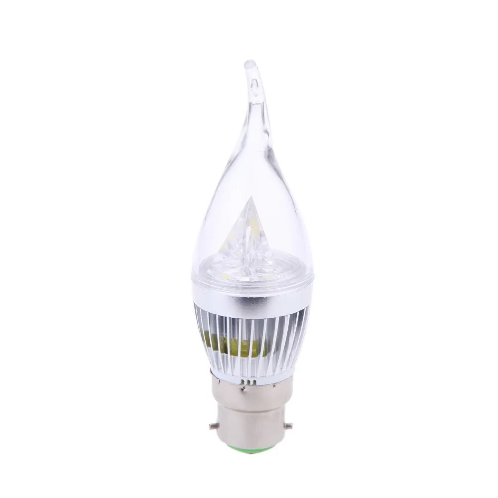 

B22 6W LED Candle Light Bulb Chandelier Lamp Spotlight High Power AC85-265V