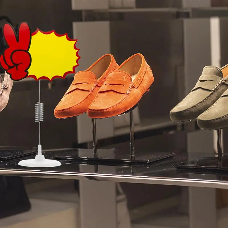 

10pcs Advertising Clips Label Clips Price Cards Display Holders Price Tag Clamps