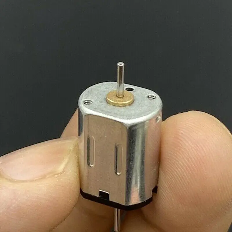 Маленький двухвальный мини Мотор постоянного тока N20 6 в 9 12 В высокоскоростной