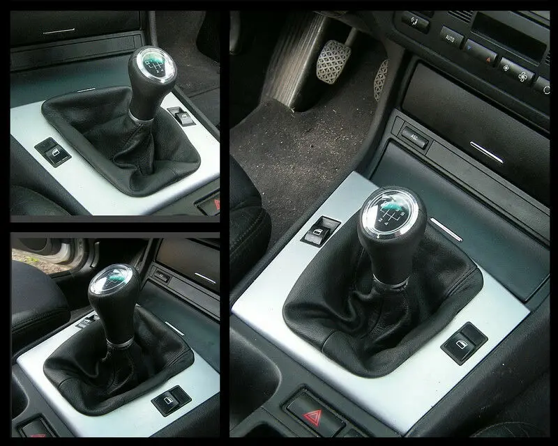 Кожаный чехол для багажника BMW E34 1998 1995 E36 1991 E46 2005 Z3 2001|Ручка переключения передач| |