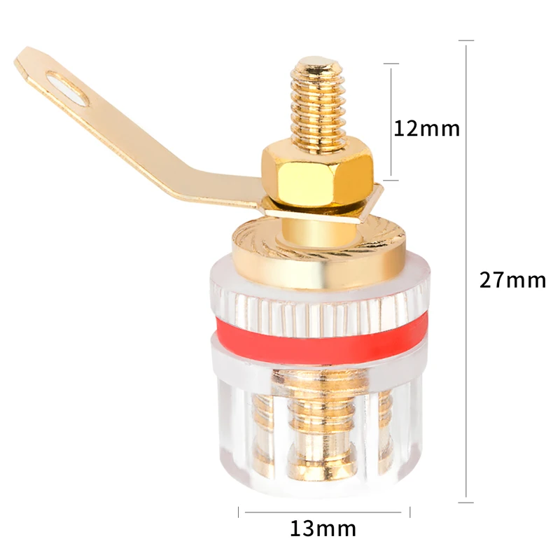 1 шт. медный аудио усилитель кристалл соединительная колонка Рупорная панель