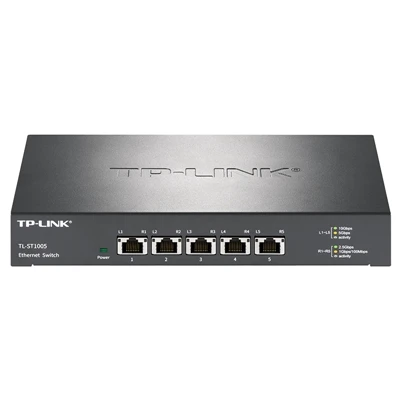 Tp-link TL-ST1005 10 Гбит/с коммутационные порты Ethernet коммутатор Plug and play все 5*10g RJ45 10000