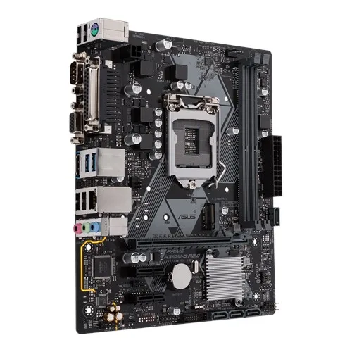 Новая материнская плата ASUS PRIME H310M-D R2.0 оснащена светодиодными световыми