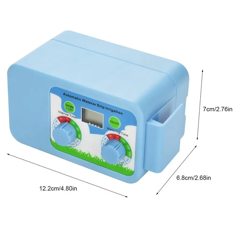 Новая двойная ручка автоматический полив Dvice капельное орошение светодиодный