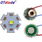 Светодиодный эмиттер 2 комплекта CREE 10 Вт XPL XP-L V6 светильник, нейтральный, теплый белый, диодный чип 20 мм, алюминиевая печатная плата + вход 12 В, 22 мм, светодиодный драйвер