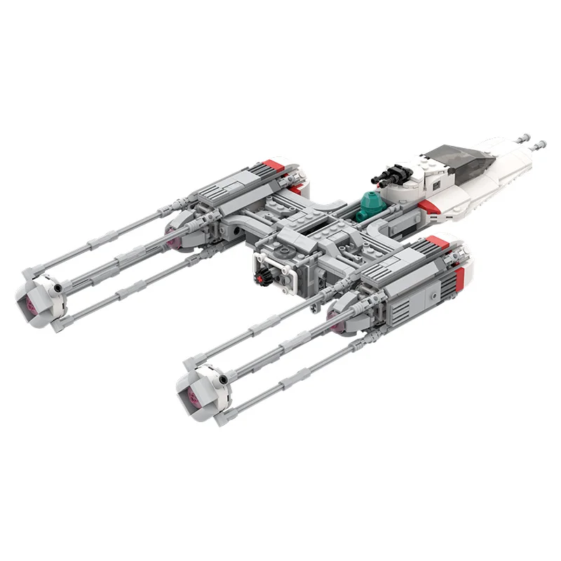 

MOC Star Space Series Mini Resistanceing Y-Wing BTA-NR2 Building Blocks Bricks Collection Star Movie Scene Model Toys Gifts