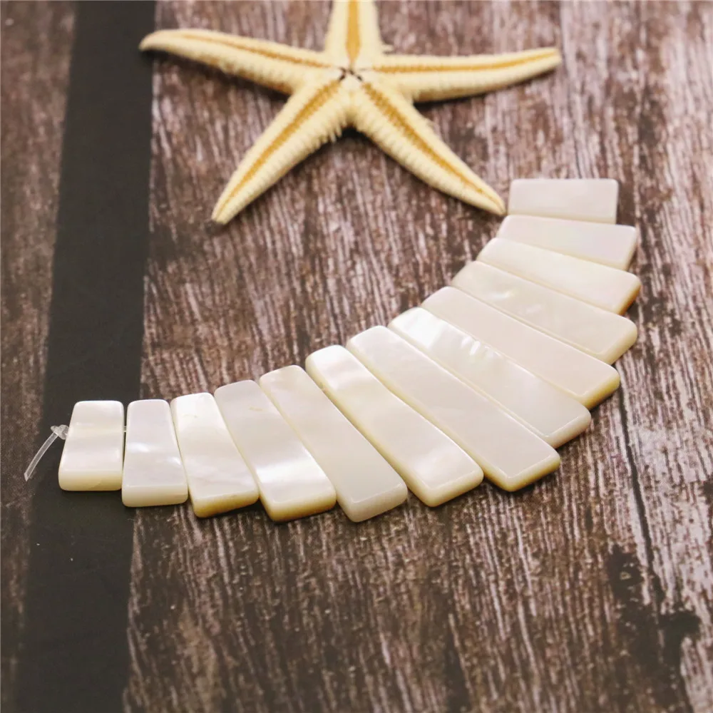 Изумительный Ретро 2 цвета натуральный Абалон корпус прямоугольник 11 палочек