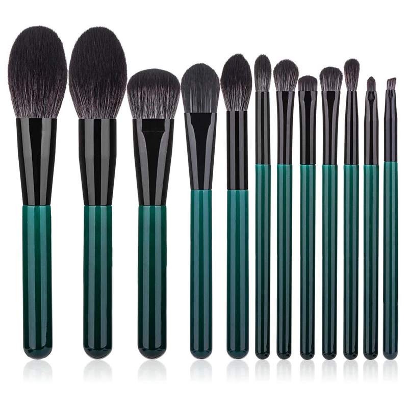 12Pcs Makeup Brushes Set for Cosmetic Foundation Powder Blush Eyeshadow Eyeliner Blending Make Up Brush Beauty Tool