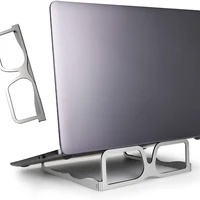 laptop stand portable glasses shape laptop holder stand adjustable ventilated desktop laptop holder ergonomic notebook stand