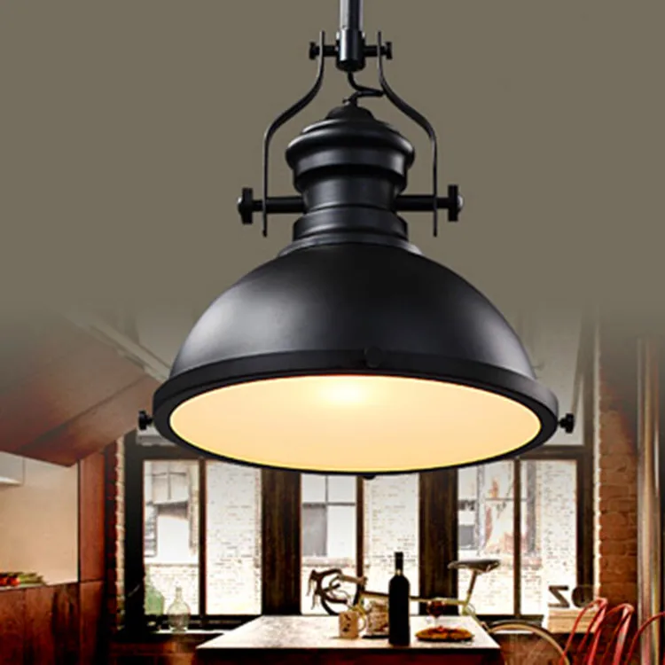 

Vintage Pendant Lamp Bulbs American Style Light Retro Pendant Iron Lights Industrie Hanglampen Hotel Bar Light S Hangen deco