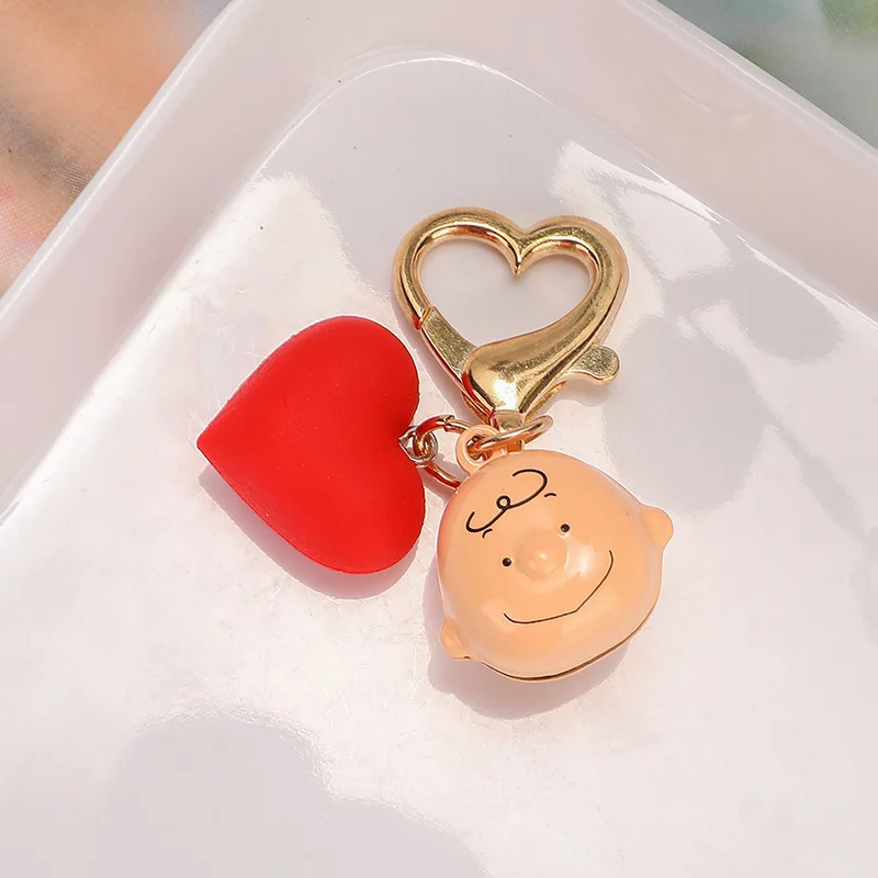 2019 модный брелок с мультипликационным принтом love Charlie Brown для дам креативная