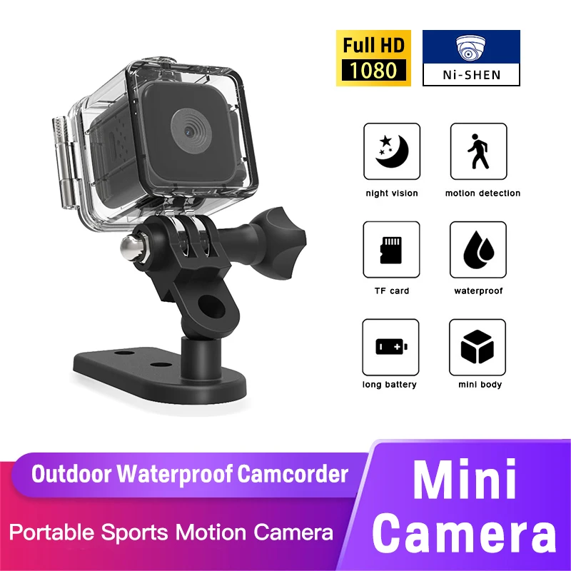 IRCUT маленький открытый Водонепроницаемый для съемки в движении Sports Mini