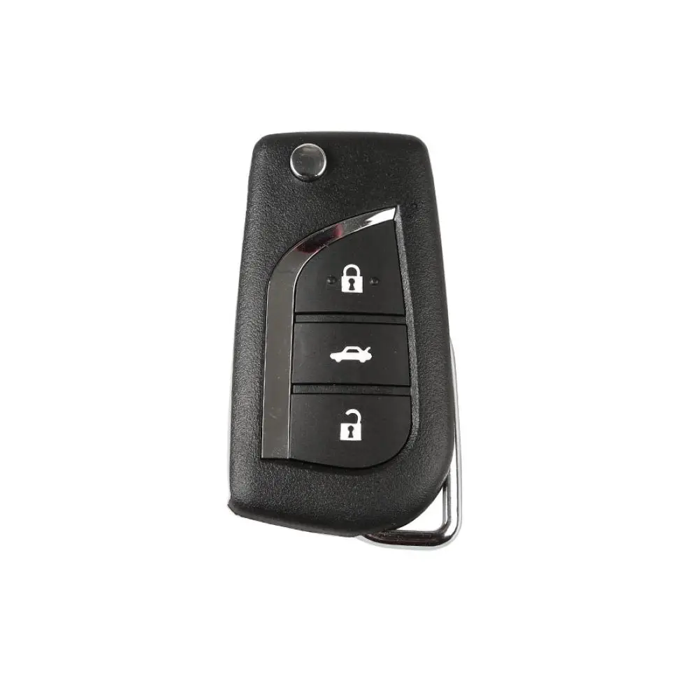 XHORSE XKTO00EN VVDI2 для Toyota Тип проводной универсальный дистанционный ключ 3 кнопки X008 VVDI