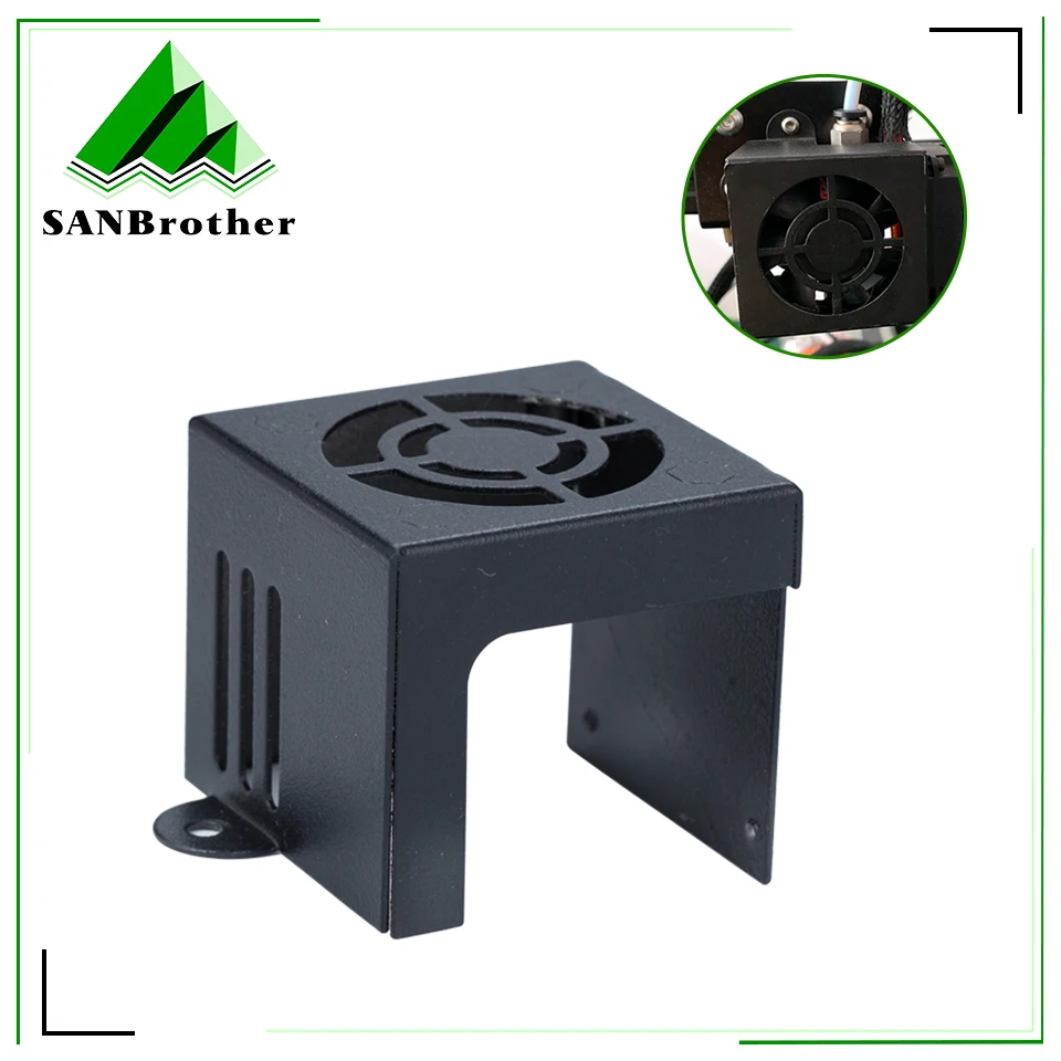 print head fan accessories 3D printer parts fan cover CR-10S fan fixed cover Ender-3 fan protection cover Cooling Fan Cover