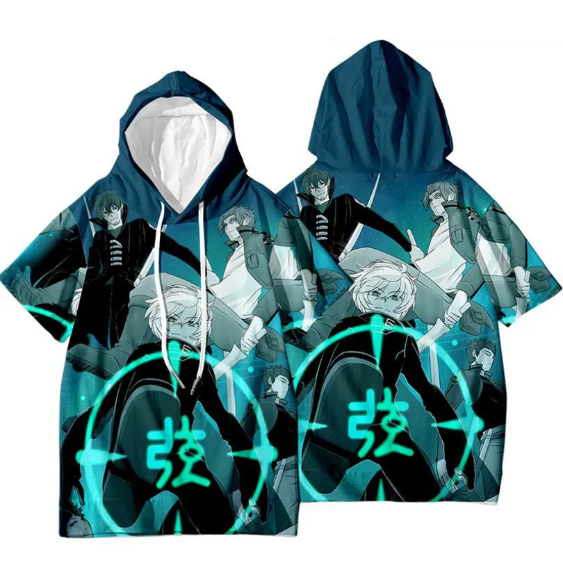 

Футболка с капюшоном в японском стиле для косплея