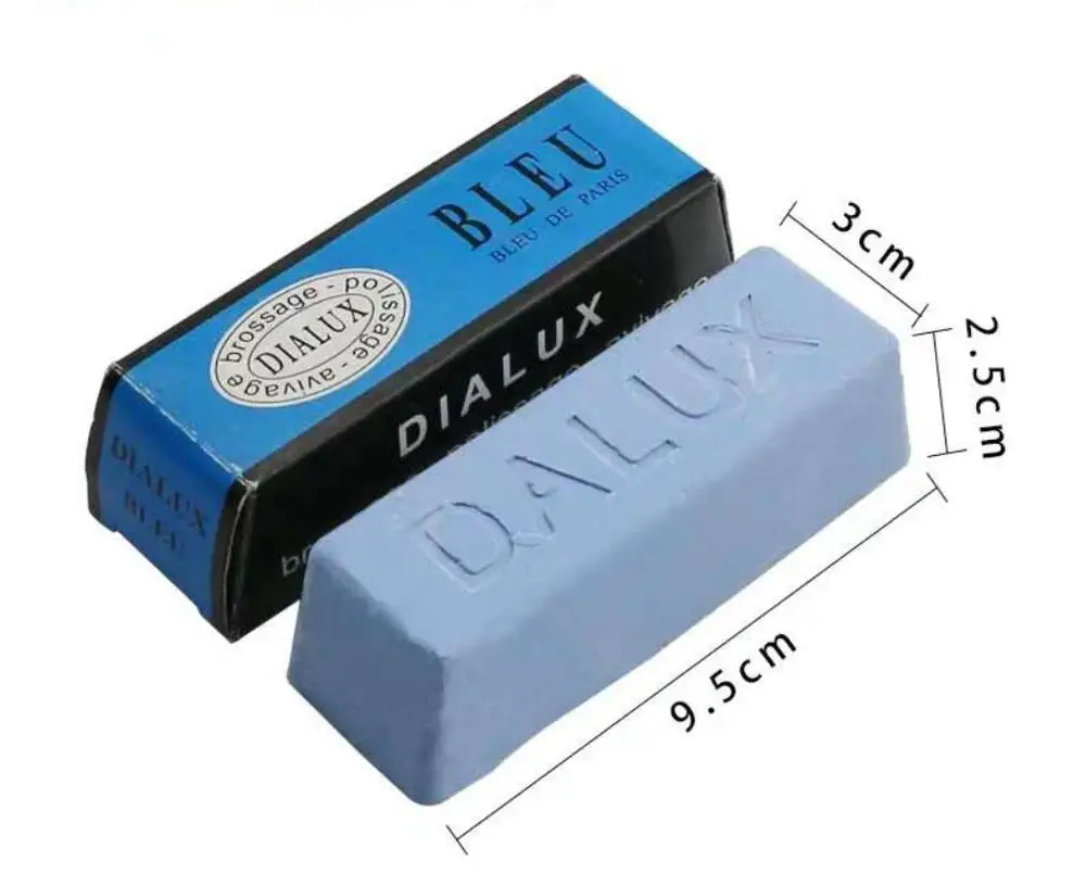 jewelry polishing wax Blue Color Rouge Polishing Compound Dialux Polishing wax for gold silver
