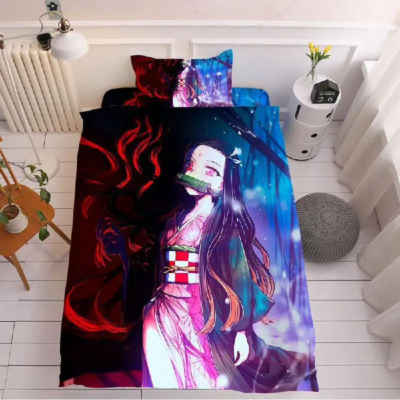 Дьявола лезвие аниме домашний текстиль Подушка Чехол демон убийца Kimetsu без Yaiba