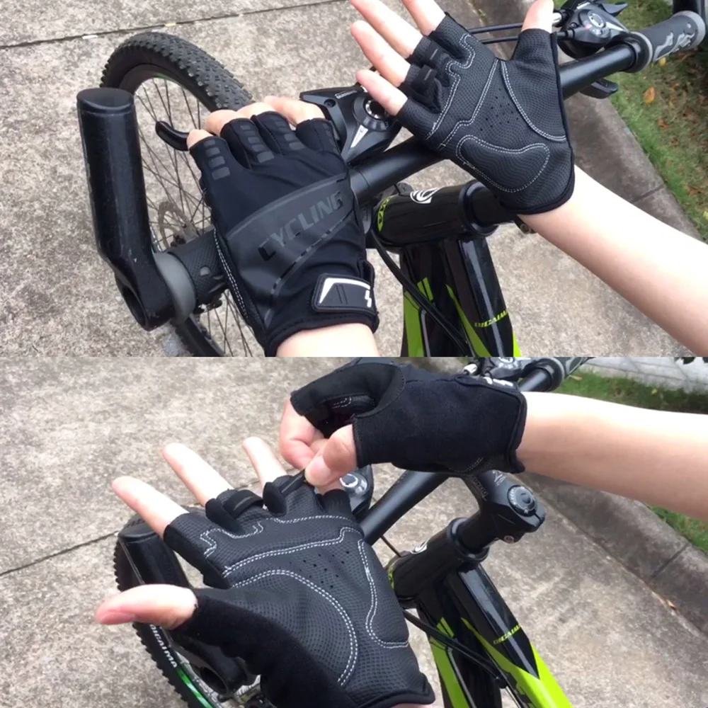 Перчатки JLETOLI для горного велосипеда с полупальцами велосипедные перчатки