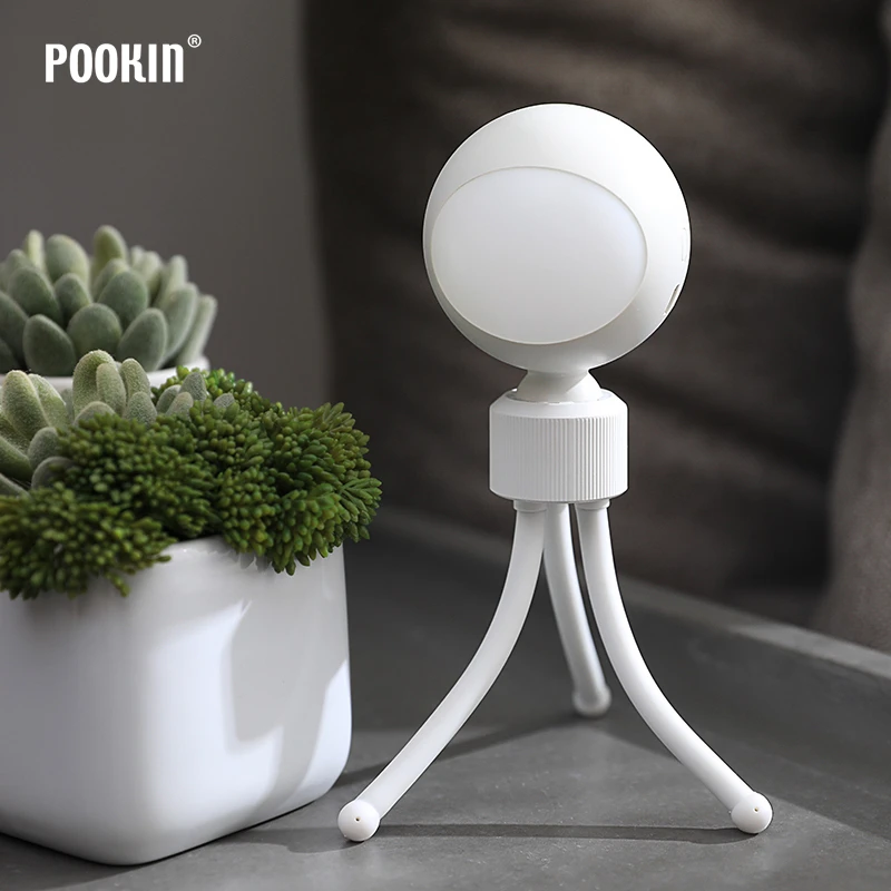 Гибкий светодиодный складной ночник с зарядкой от USB умное управление звуком