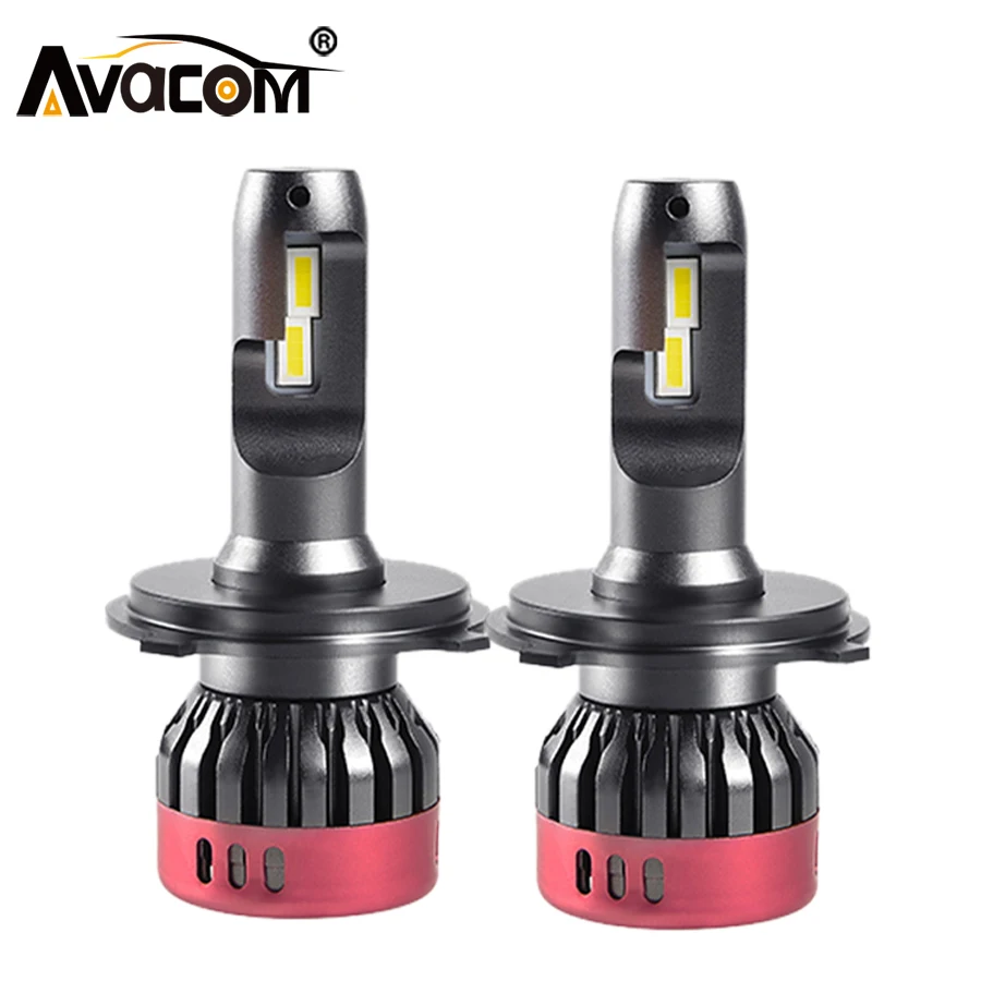 Автомобильный светодиодный турбо светильник Avacom H7 H4 H1 H11 H8 H15 9005 HB3 9006 HB4 Hir2 12 В 24 Вт