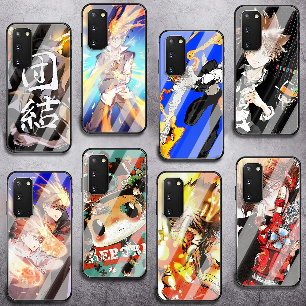

Katekyo Hitman Reborn Tempered Glass Phone Case For Samsung Galaxy A 10 20E 21 30 31 50 51 52 70 71 72 S 5G Cover Cell