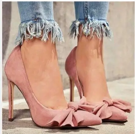 Туфли-лодочки женские на высоком каблуке цветочный принт круглый носок тонкий