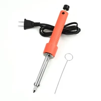electric welding desoldering pumpremoval soldersoldering iron iron pen v welding tool kits orange