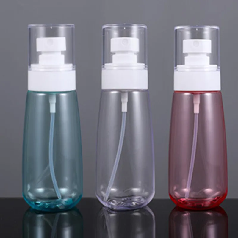 

1PC 100ml Plastic Empty Spray Bottles Refillable Bottle Container Portable Perfume Bottle Atomizer Empty Cosmetic Containers