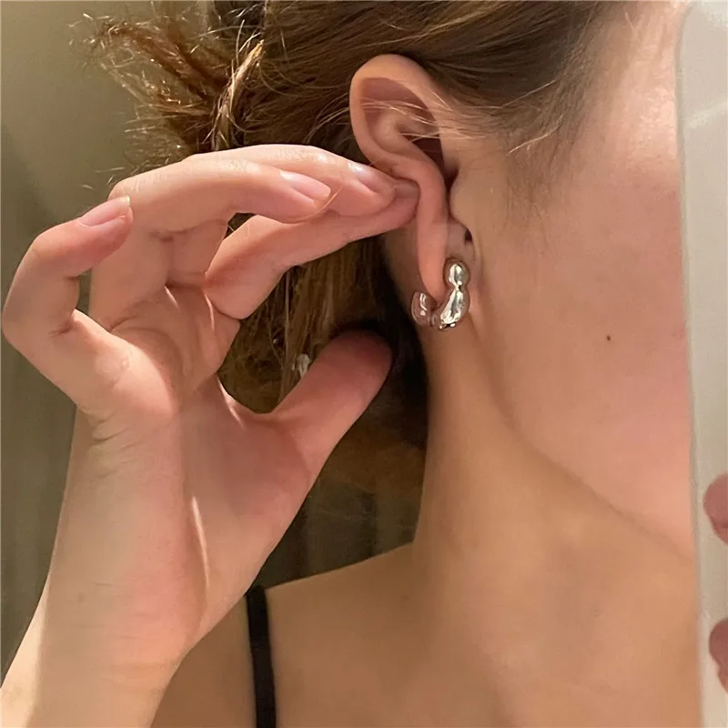 Женские необычные серьги-цветы AOMU в романтическом стиле | Украшения и аксессуары