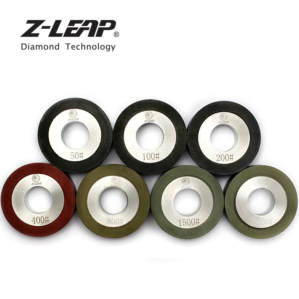Бриллиантовый шлифовальный круг Z-LEAP 1 шт. 80 мм 3 дюйма режущий диск из смолы мрамор