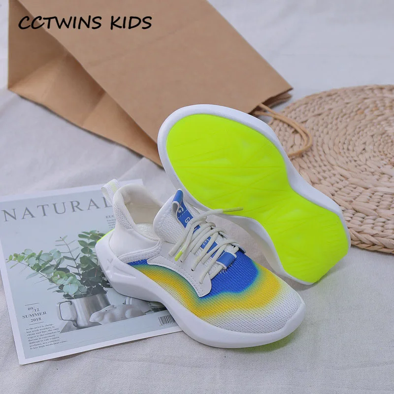 

CCTWINS Kids Shoes 2020 Autumn Baby Girls Casual Trainers Children Breathable Slip On Shoes Boys Fashion Sport Sneakers FS3804