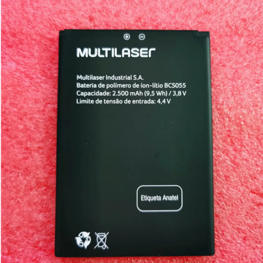 

3.8v 2500mAh for Multilaser MS60F BCS055 Cell phone battery