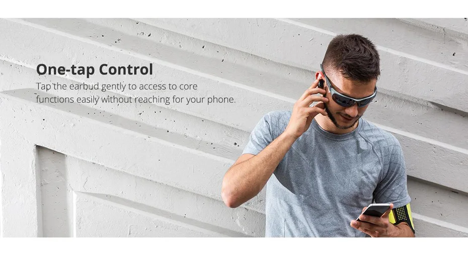 Tronsmart наушники Spunky Pro TWS Bluetooth 5,0, беспроводные наушники IPX5 с глубоким басом, голосовой помощник, Беспроводная зарядка