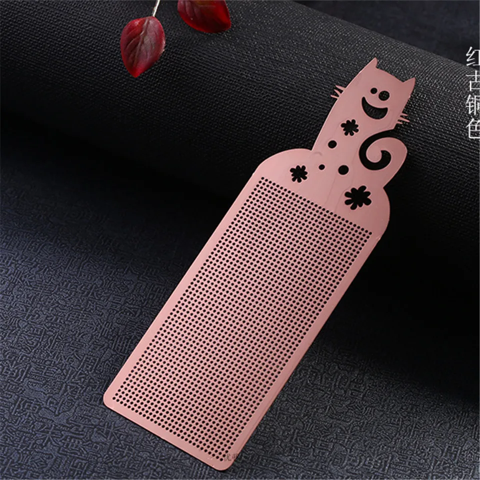 mm DIY Craft Stich Cross Stitch Bookmark Metal Silver Golden Needlework Embroidery Crafts Counted Cross-Stitching Kit | Дом и сад