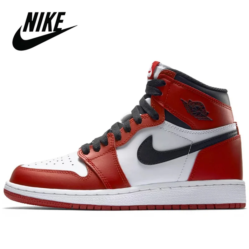 

Original new Air Jordan 1 AJ1 OG Chicago mid-top men's basketball shoes size 40-45