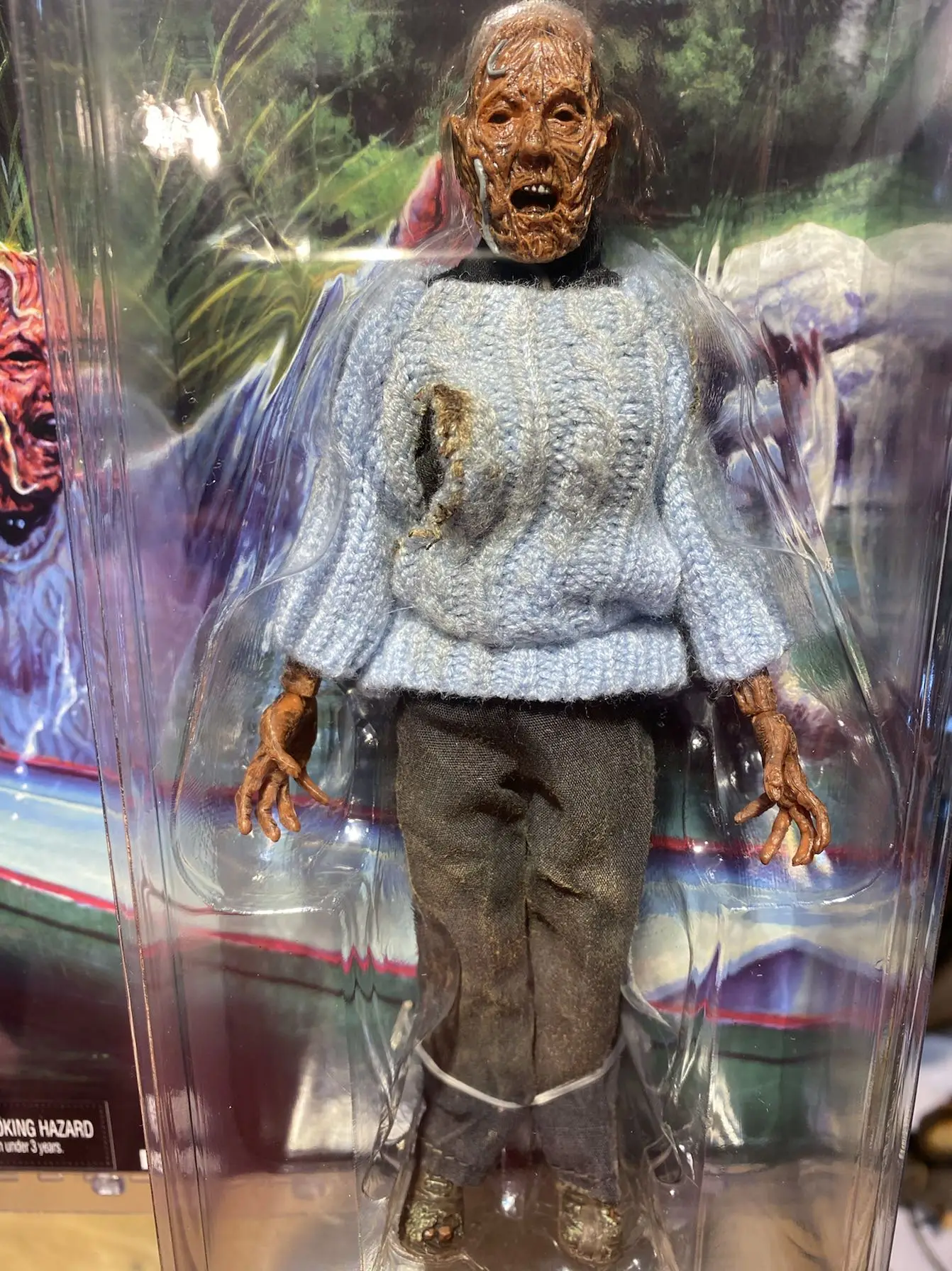 NECA 3D пятница 13 часть 3 Джейсон мать Памела тело Зомби ПВХ фигурка игрушка кукла 16 см