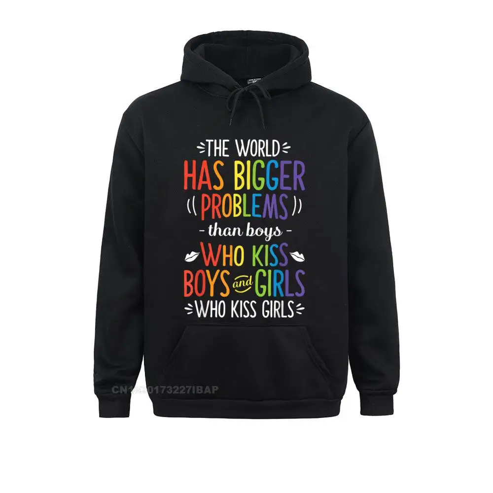 The World Has Bigger Problems T Shirt Lesbian Gay Pride LGBT Hoodie Sweatshirts Brand New Men Hoodies 3D Printed Clothes