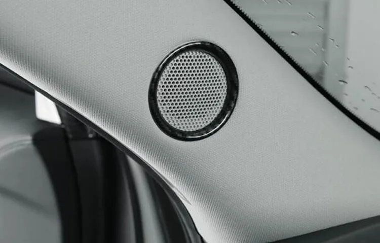 Внутренняя крышка колонны двери стерео колонка обшивка кольца рамка объемное