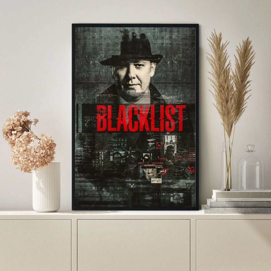 

Постер из фильма «черный список», печать на холсте, настенная живопись, украшение для дома (без рамки)