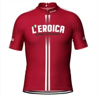 2021 retro summer cycling jersey bike wear clothes men red cycling clothing short sleeve bicycle jersey mtb ciclismo
