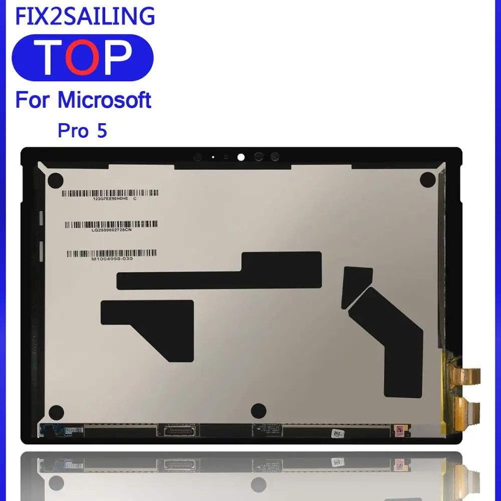 ЖК-дисплей s для microsoft surface pro5 pro 5 модель 1796 LP123WQ1(SP)(A2) ЖК-дисплей с сенсорным экраном дигитайзер сборка