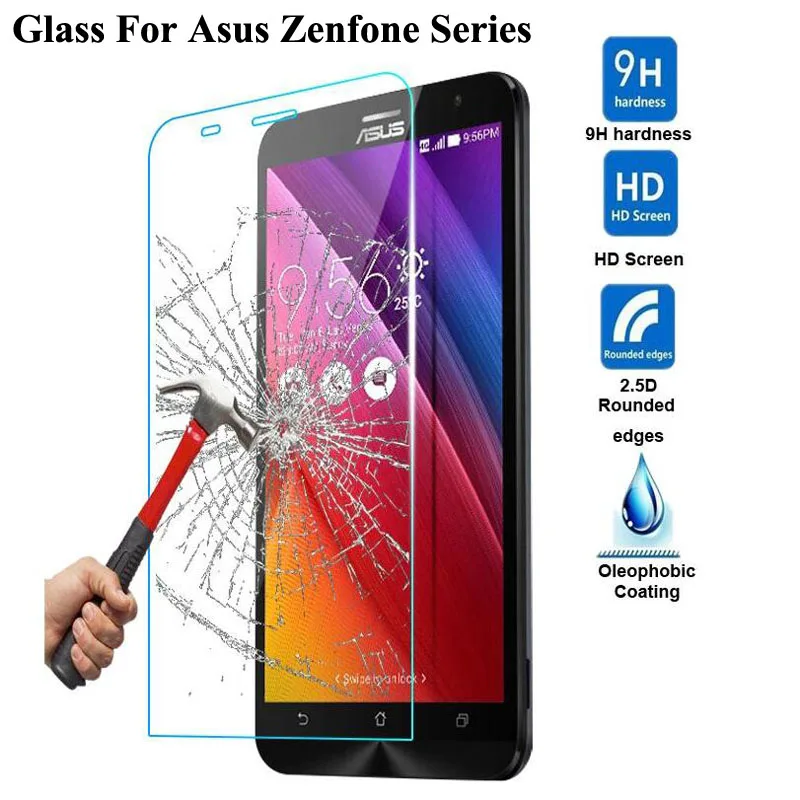 Закаленное стекло для Asus Zenfone 2 Laser ZE550KL ZE500KL защитная пленка экрана ZE520KL Zoom ZC554KL ZC550KL