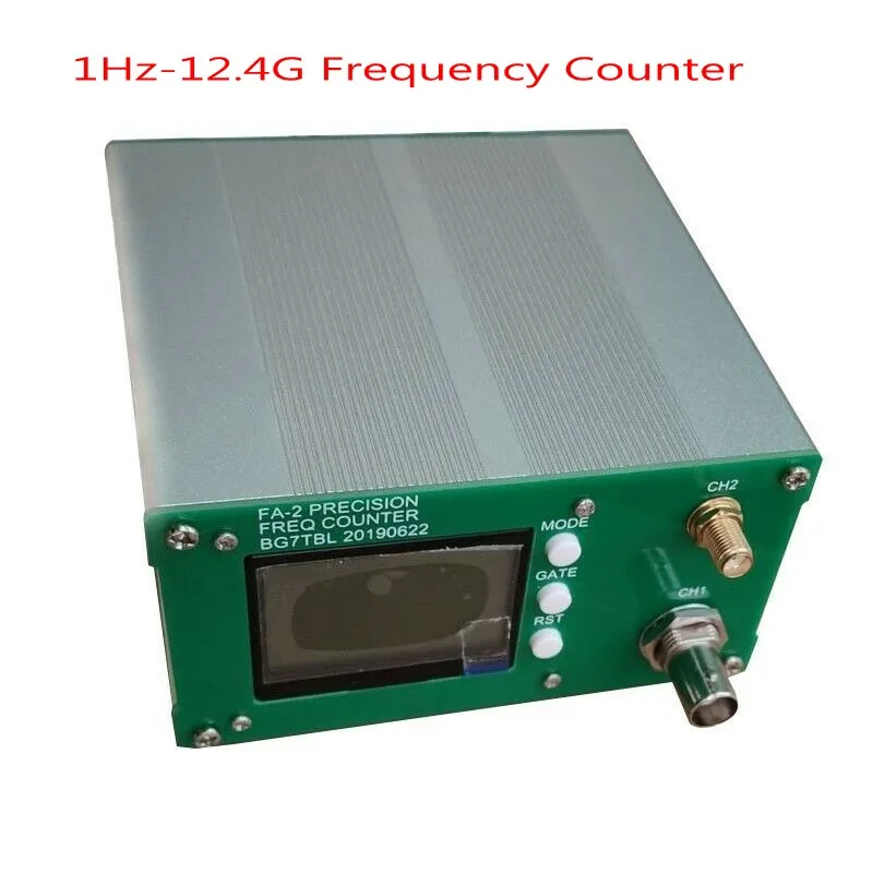 

FA-2 1Hz-12.4GHz Frequency Counter Kit Frequency Meter Statistical Function 11 bits/sec + Power Adapter