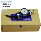 Коаксиальный Центровочный циферблат, набор тестовых индикаторов, центроискатель 0-3 мм, Фрезерный инструмент, Точность 0,01 мм, измерительный инструмент в деревянной коробке, 1 комплект