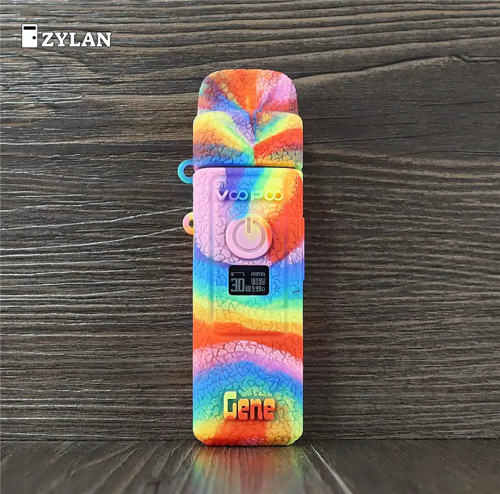 10 цветов Новый Модный безопасный силиконовый резиновый чехол для Voopoo Vinci Air