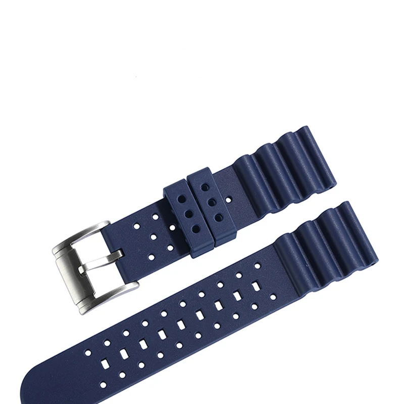 

Viton watch strap for Huawei watch fluororubber watchband Waterproof Silicone Bracelet 20mm 22mm 24mm