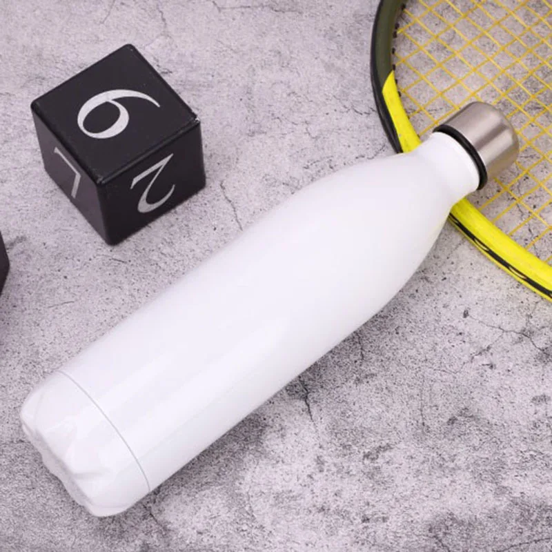 

Fashionable large-capacity coke bottle portable double-layer heat insulation anti-scalding stainless steel outdoor sports bottle