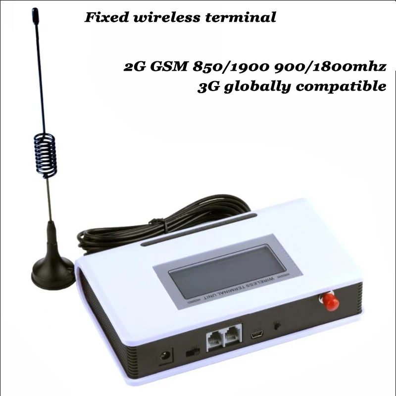 4G LTE OR 3G OR 2G GSM Dialer Fixed Wireless Terminal FWT DTMF Network Connect Landline Phone Desktop Phone PABX