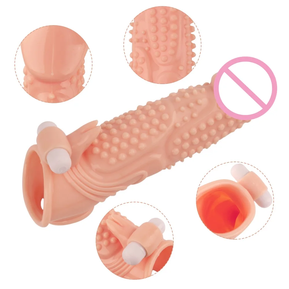 Вибрирующий пенис для увеличения мужчин t презервативы многоразовые расширители