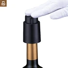 Пластиковая вакуумная пробка youpin для винных бутылок, герметичная вакуумная Запоминающая пробка для вина, электрическая пробка для вина, пробка для вина